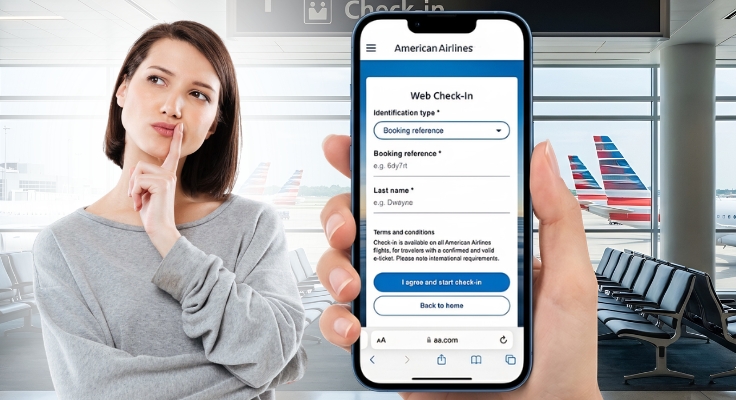 Can I check in online for American Airlines?